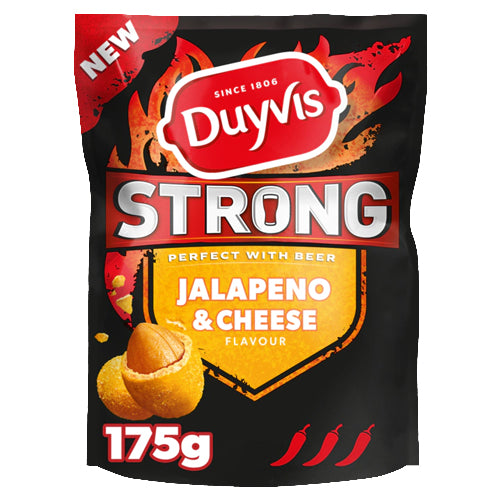 Duyvis Strong Jalapeno & Cheese Nuts (Borrelnootjes) - 175g