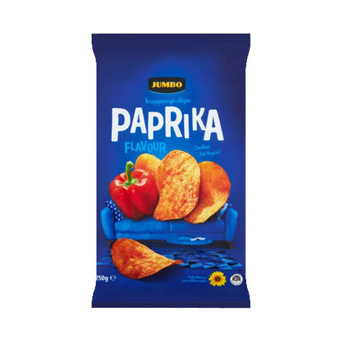 Jumbo Paprika Chips - 250g