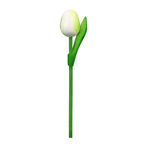 Tulips - Wood White/Green (20cm)