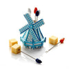 Party Pick Set- Boska Delft Blue Windmill (includes 6 picks)
