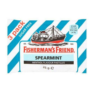 Fisherman's Friend Spearmint Sugar Free (3 Pack) - 75g DISCONTINUED