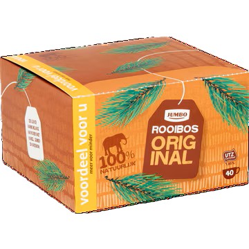 Jumbo Rooibos Original Tea - 40x1.5g