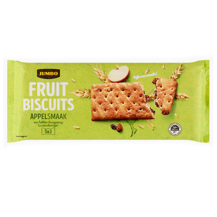 Jumbo Fruit Biscuit (Apple) - 218g