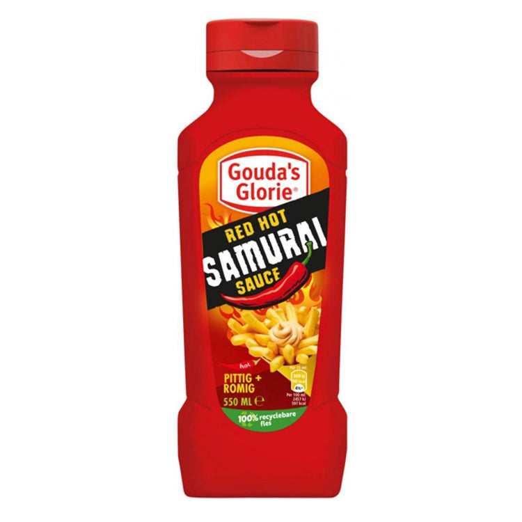 Gouda's Glorie Red Hot Samurai Sauce - 550ml