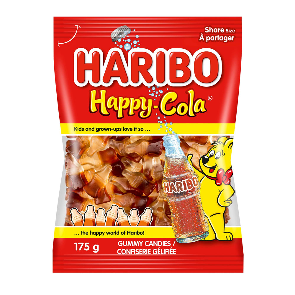 Haribo Happy Cola Bottles - 250g