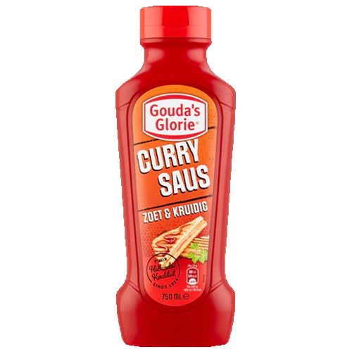 Gouda's Glorie Curry Ketchup Squeeze Bottle - 750ml