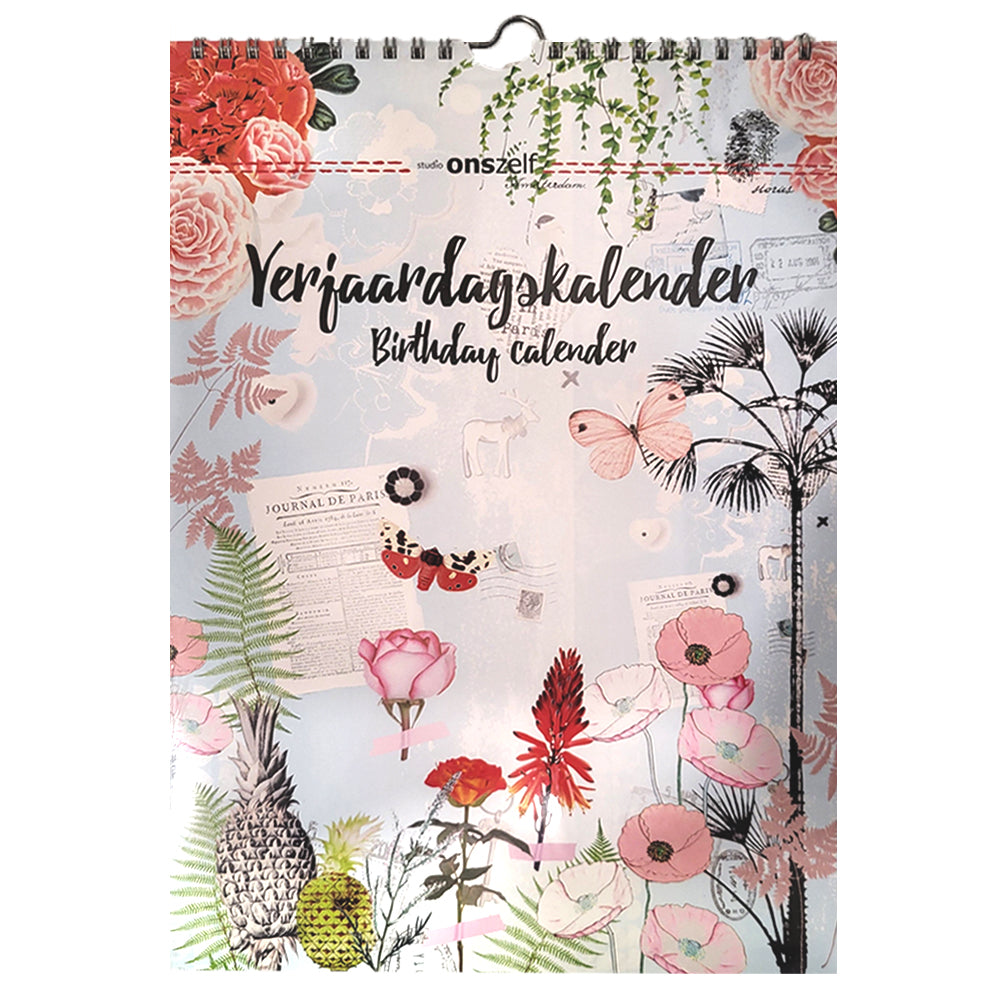 Birthday Calendar - Studio Onzelf A4 21x30cm