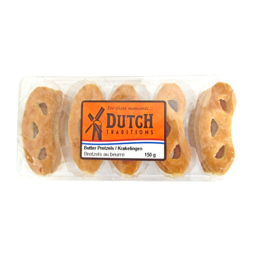 Dutch Traditions Butter Pretzels - 150g