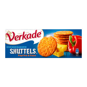 Verkade Cheese & Paprika Crackers - 150g