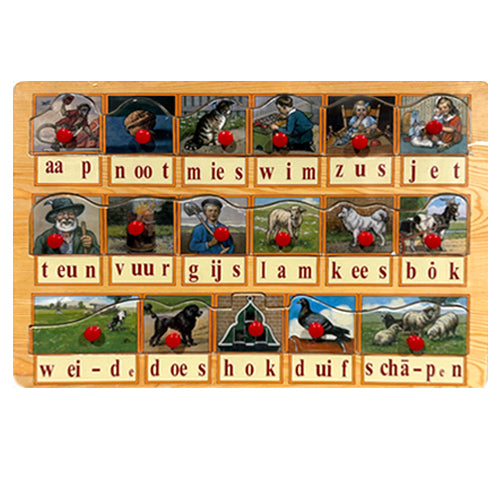 Puzzle - Dutch Alphabet (Wooden)