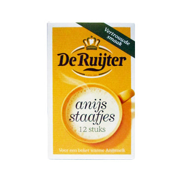 DeRuijter Anise Sticks - 12 x 6.3g