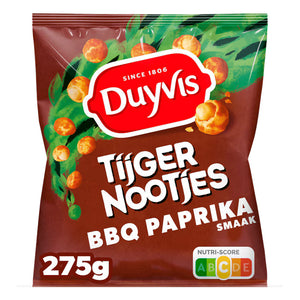 Duyvis BBQ/PaprikaTiger Nuts (Tigernootjes) - 275g