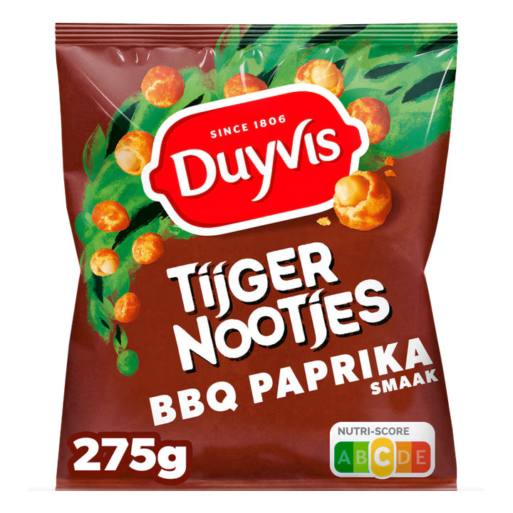 Duyvis BBQ/PaprikaTiger Nuts (Tigernootjes) - 275g