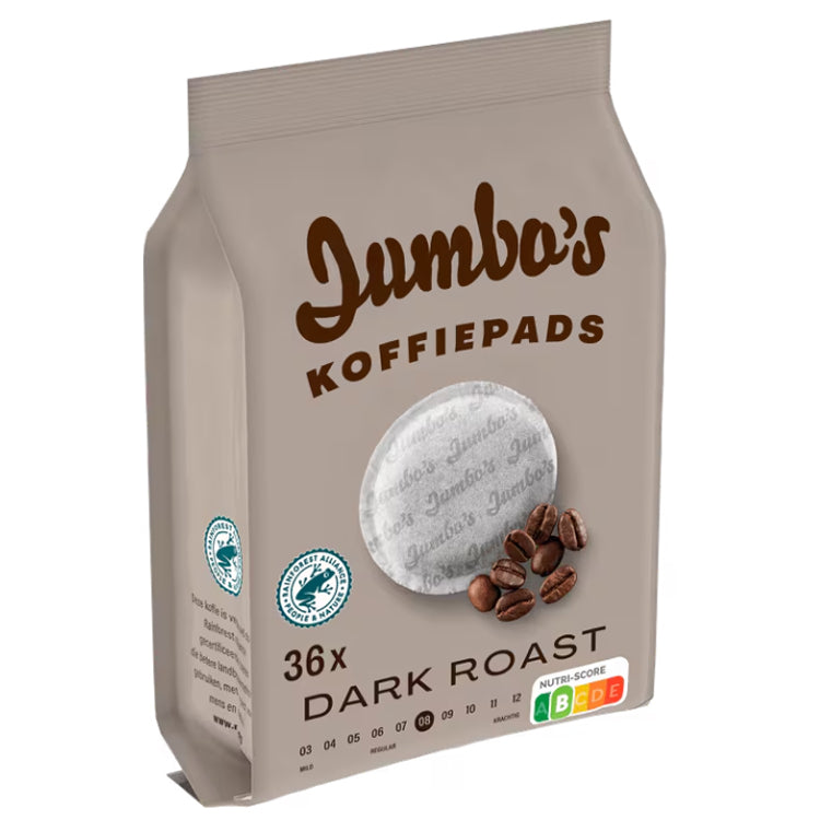 Jumbo Dark Roast (36 Pads) - 250g