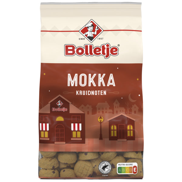 Bolletje Mocha Cream Chocolate Kruidnoten - 200g