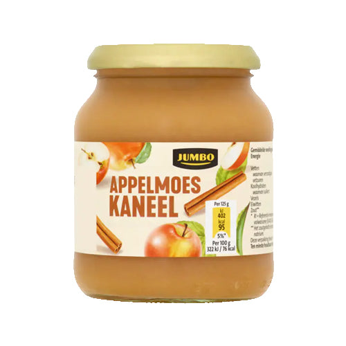 Jumbo Apple Sauce (Appelmoes) with Cinnamon - 360g