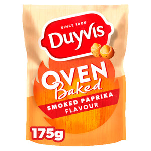 Duyvis Oven Baked Smoked Paprika Peanuts - 175g