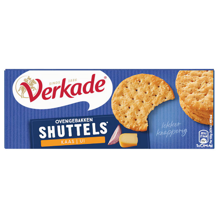 Verkade Cheese & Onion Crackers - 150g