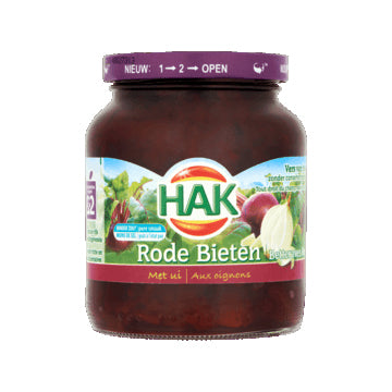 Hak Red Beets with Onions - 355g