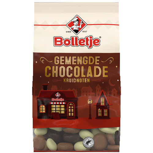 Bolletje Chocolate (M/W/P) Kruidnoten - 250g