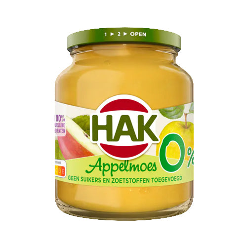 Hak Apple Sauce 0% (Appelmoes) - 350g