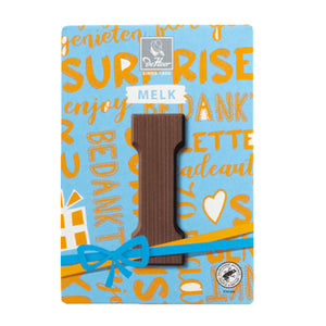 DeHeer Chocolate Letter 'I' Milk - 65gr.