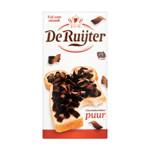 DeRuijter Pure Chocolate Flakes - 300g
