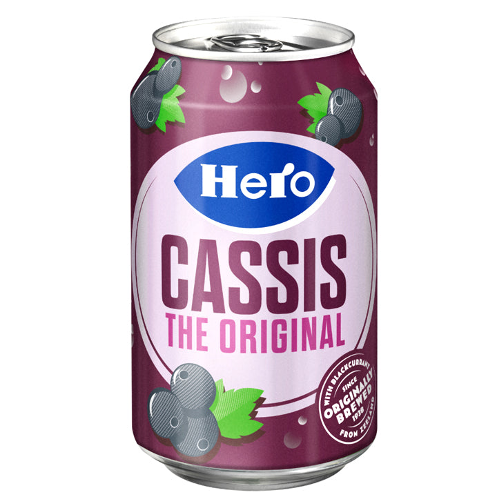 Hero Cassis Can - 330ml.