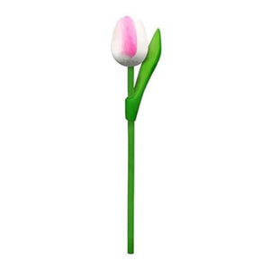 Tulips - Wood White/Pink (20cm)