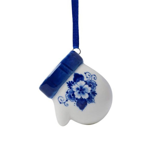 Ornament - Heinen Delft Blue Glove (5.5cm)