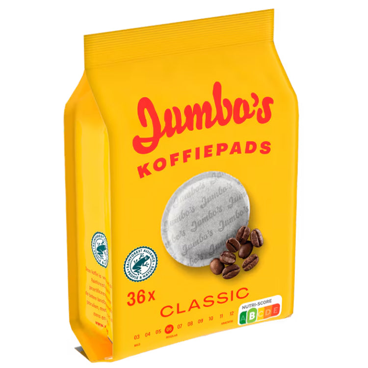 Jumbo Regular Roast (36 Pads) - 250g