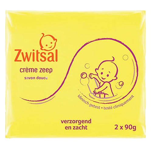 Zwitsal Baby Soap Bar - 2x90g