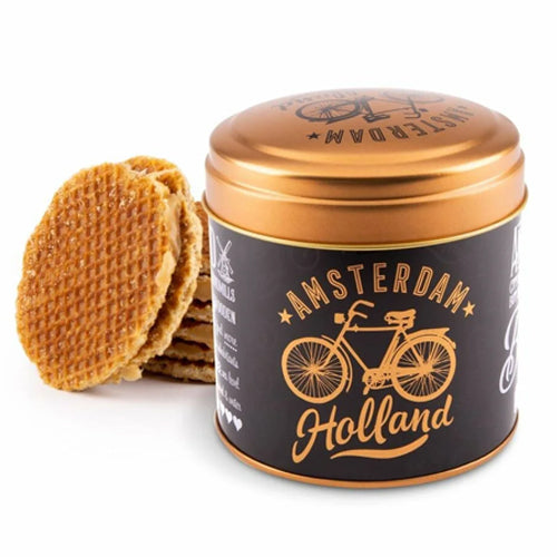 Stroopwafel Tin - Amsterdam Gold