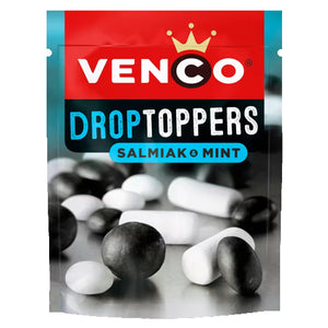 Venco Drop Toppers Salmiak & Mint - 215g