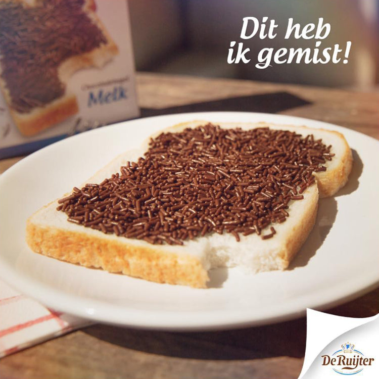 DeRuijter Milk Chocolate Hail - 390g