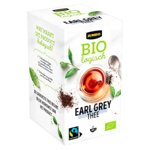 Jumbo Organic Earl Grey Tea - (20x1.75g)