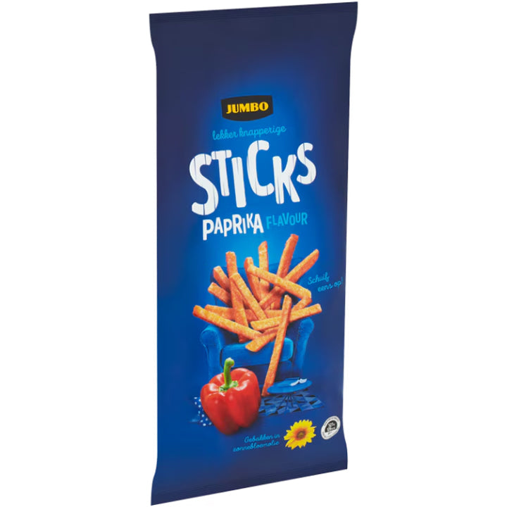 Jumbo Paprika Sticks - 150g