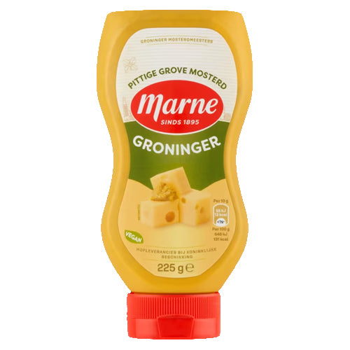 Marne Coarse Mustard Spicy Squeeze Bottle - 225g