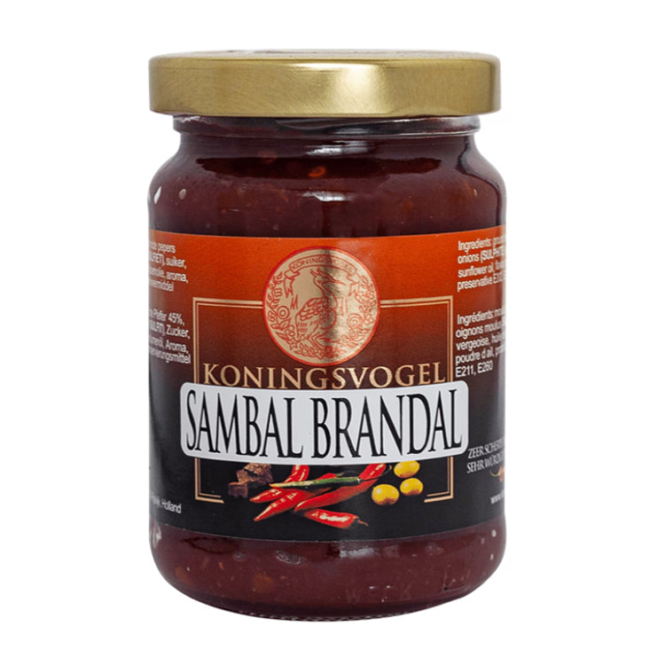 Koningsvogel Sambal Brandal - 375g