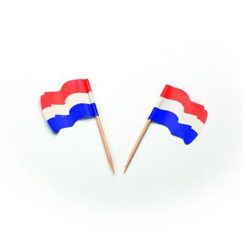 Tooth Picks - Dutch Waving Flag (144 pieces)
