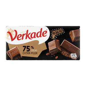 Verkade Extra Pure Chocolate Bar - 111gr.
