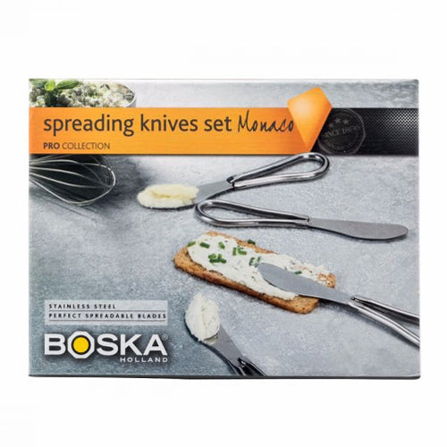 Cheese Set - Boska Spreading Knives Monaco (4 Pieces)