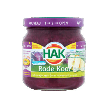 Hak Red Cabbage (Rodekool) with Apple - 180g