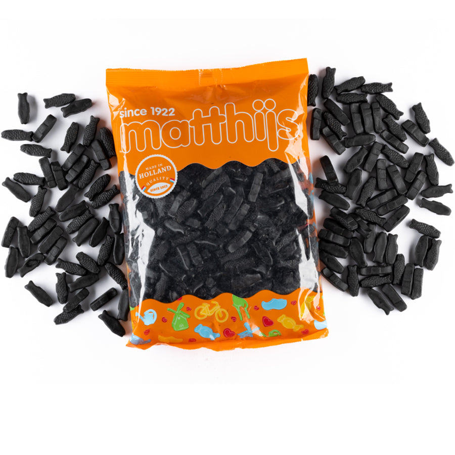Matthijs Licorice Fish Salty - 1kg