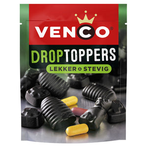 Venco Drop Toppers Lekker & Stevig Licorice - 215g