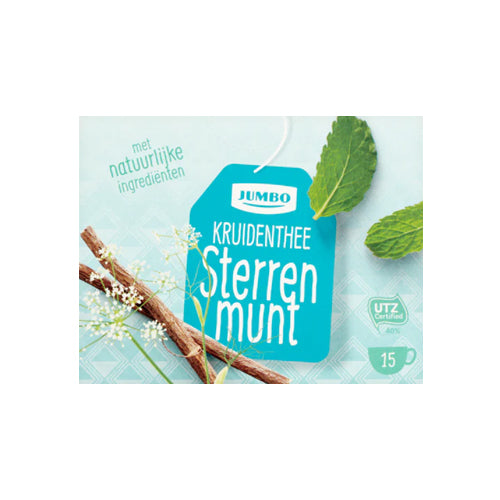 Jumbo Sterrenmunt Tea - 15x1.5g