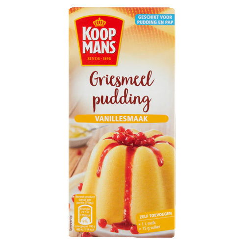 Koopman's Semolina (Griesmeel) Vanilla Pudding Mix - 500g