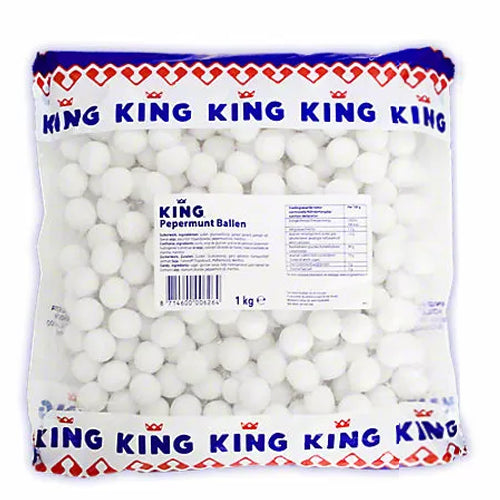King Peppermint Balls - 1kg.