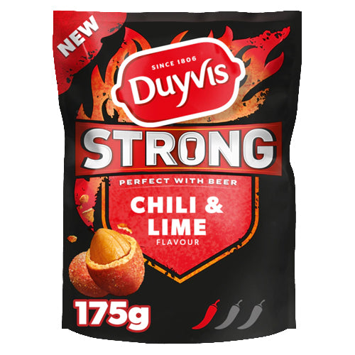 Duyvis Strong Chili & Lime Nuts (Borrelnootjes) - 175g