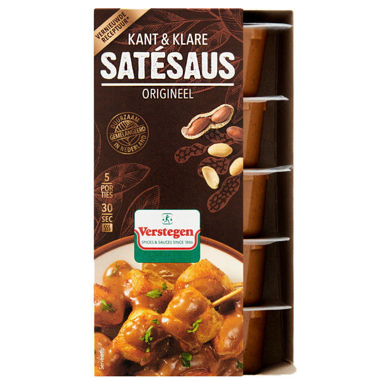 Verstegen Sate Sauce - 5x80ml